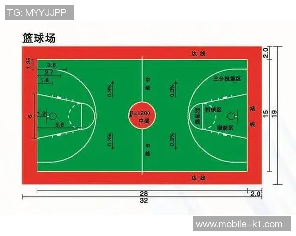 篮球场平方米的标准尺寸及其对运动表现的影响分析